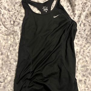 Nike Women's Black Dri-FIT Tank Top
